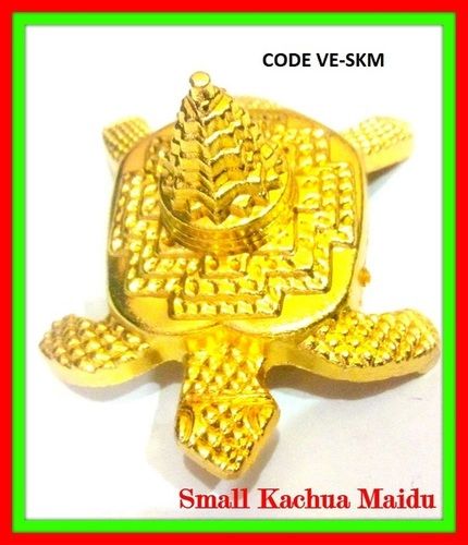 Gold Plated Small Kachua Mairu