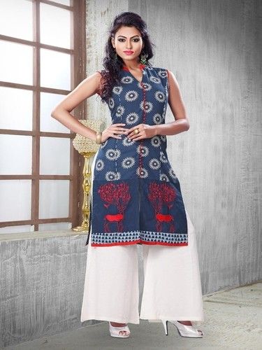 Sleeveless Deisner Wear Kurti