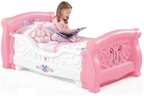 Girls Toddler Sleigh Bed