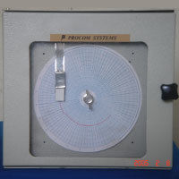 Circular Chart Recorder - 1 or 2 Channels, 6 to 10 Inch Chart Size, Thermocouple/RTD Input, 24hr/7day Speed, 0.5% Accuracy, -200 to 1600Â°C Range