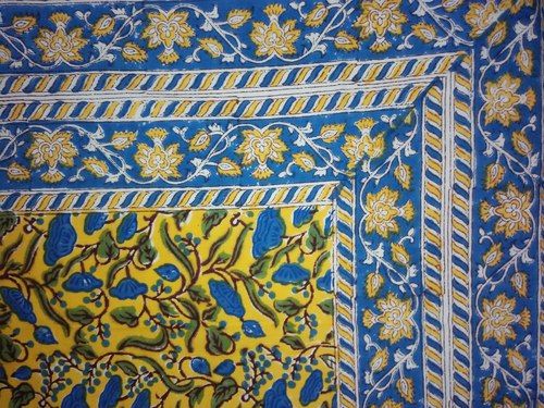 Sanganeri Printed Bed Sheet