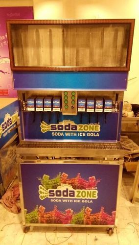 Charm Pendants Ice Gola With Soda Fountain Machine