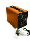 Solar Home Lighting System - 10 Watt Solar Panel, 3 Watt USB Charging & 2 Bulbs | Economical Lighting Solution for Homes