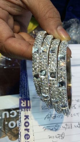 White Ladies Bangles