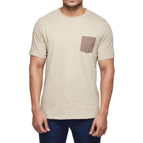 Creme Color T Shirt