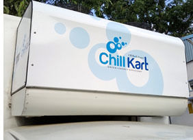 Chill Kart - Eutectic Refrigeration Technology, -15Â°C to -25Â°C Temperature Maintenance, Eco-Friendly and Economical Last Mile Delivery Solution