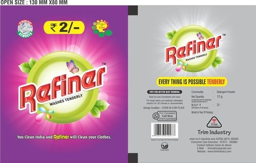 Detergent Powder - Premium Quality Raw Materials | Long Lasting Performance, Extensive Range of Options