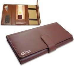 Leather Cheque Book Holders