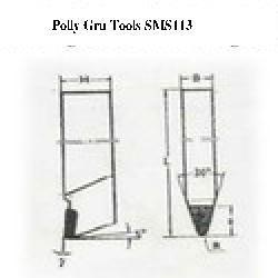 Polly Gru Brazed Tools