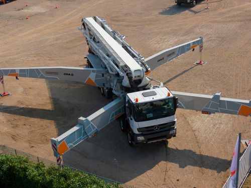 Truck Mounted Concrete Hatching