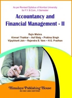 Accountancy And Financial Management Ii Book