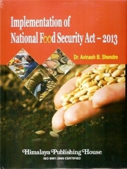 Implementation Of National Food Security Act - 2013 Book