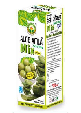 Aloe Aamla 50 Fifty Mix Juice