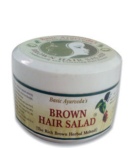 Waterproof Brown Hair Salad