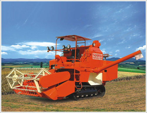 Track Type Combine Harvester