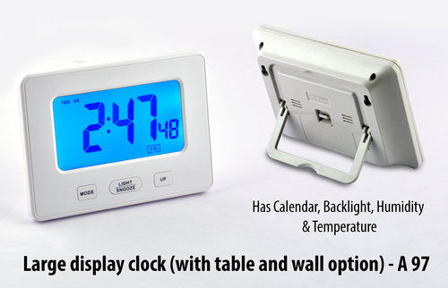 Large Display Digital Clock (With Table And Wall Option)