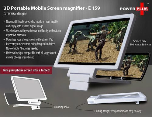 3D Portable Mobile Screen Magnifier (Universal Design)