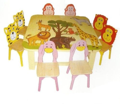 Nursery Classroom Theme Based Kids Table And Chairs