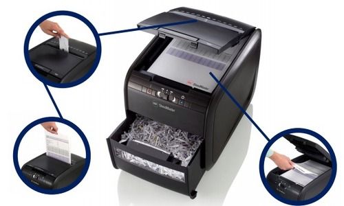 Cross Cut Home Auto Feed Shredder