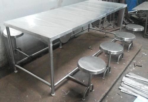 Stainless Steel Dining Table