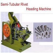 Semi Tubular Rivet Heading Machine