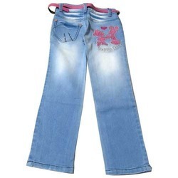 Kids Printed Jeans