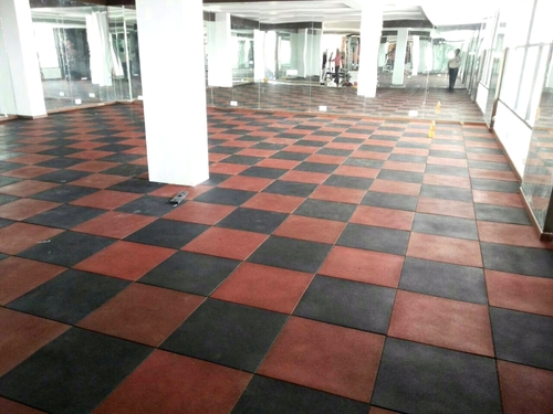 Rubber Gym Flooring At Best Price In New Delhi Delhi Floor Kraft