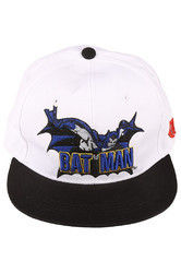 Batman White Cap