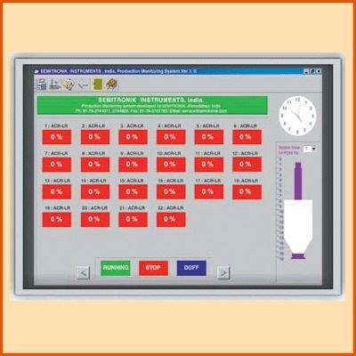 System To Yarn Data Monitor And Control