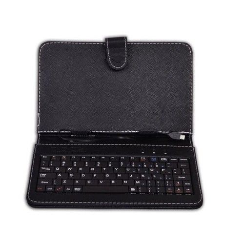 Dgb Type Tablet Keyboard With Case And Stand (Micro Usb) (Black)