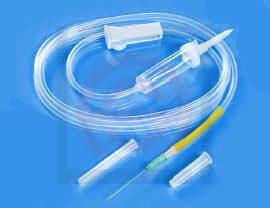 Infusion Set With Built In Air Vent Tube Latex Application: Hospital