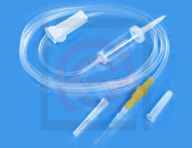 Infusion Set Without Air vent Bulb Latex