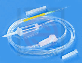 Infusion Set Without Air vent Tube Latex