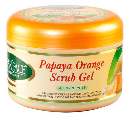 Papaya Orange Scrub Gel