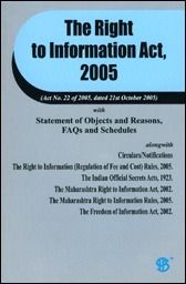Right To Information Act 2005 Book
