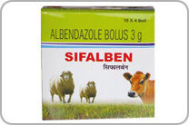 Sifalben Albendazole Bolus 3G 