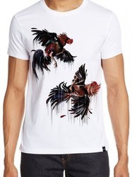 Half Sleeves Fancy T-Shirt - 180 GSM Cotton, Bio-Wash Finish | Unique Style, Attractive Design, Perfect Fit