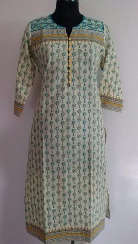 Summer Friendly Cotton Kurti