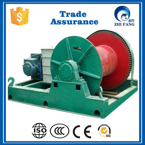 Control Speed Steel Wire Rope Electric Winches