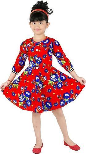 Designer Printed Frock