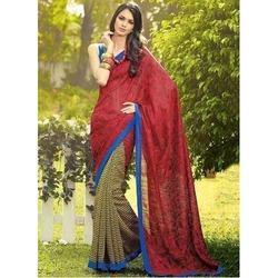 Georgette Printed Saree