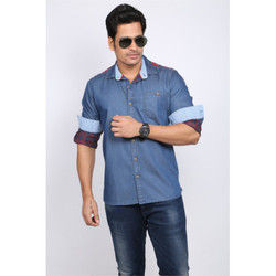 Men'S Designer Denim Shirts