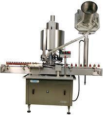 Yellow Automatic Capping Machine