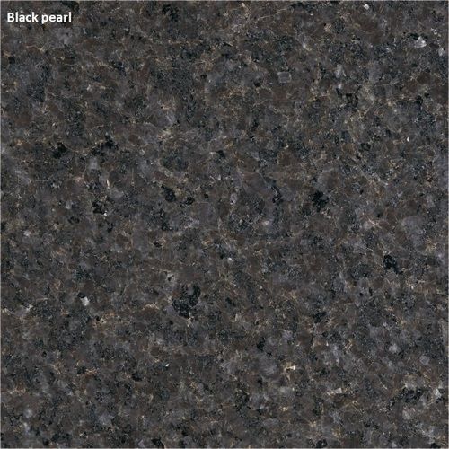 Black Pearl Granite - Polished Slabs, Scratch Resistant and Impact Resistant for Luxury Interiors and Exteriors