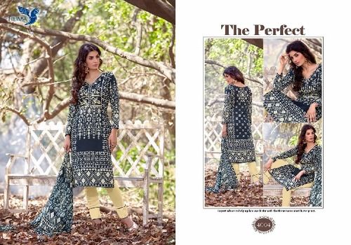 Huma Vol-1 Unstitched Cambric Print Suit Fabric