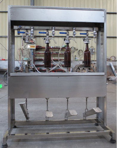 4 Heads Filler Machine