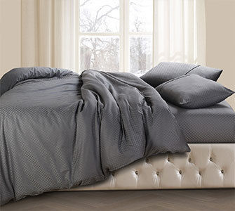 Double Duvet Cover Grey