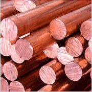 Copper Rods - Copper Material, Diameter Range 3 mm to 80 mm | Stringently Checked for Quality Assurance