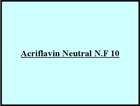 Acriflavin Neutral 