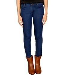 Ladies Denim Jeans Slim Fit (Blue )